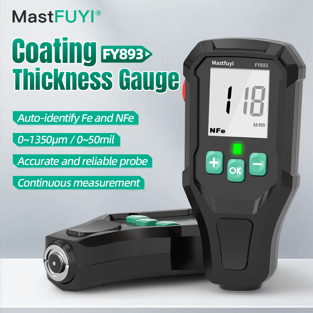 Paint Thickness Gauge - MASTFUYI قياس سمك طلاء السيارات 0-1350μm