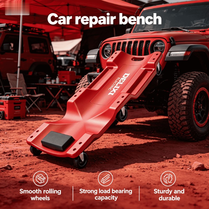 Garage Creeper Roller - منحدرات إصلاح السيارات القابلة للطي من