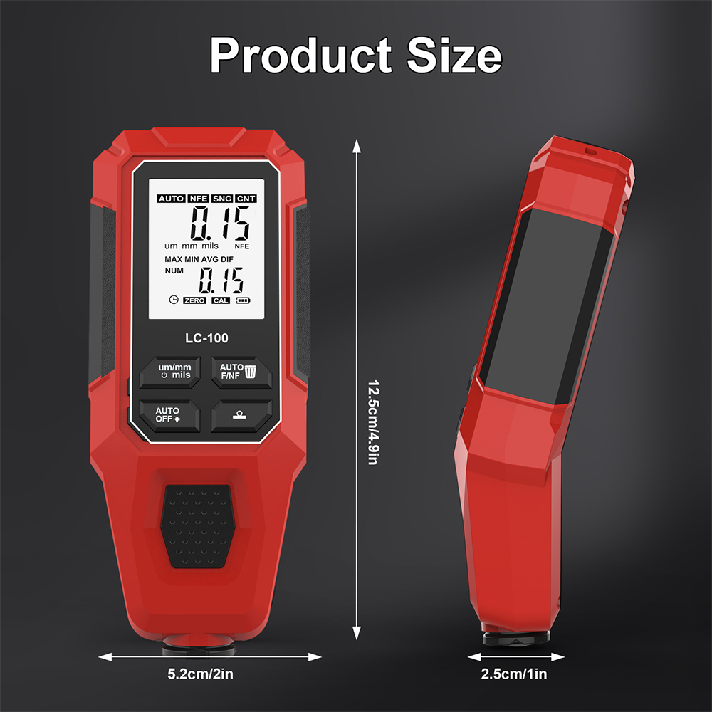 مقياس سمك طلاء السيارات 0-2000 - مراجعة Paint Thickness Gauge وسعره