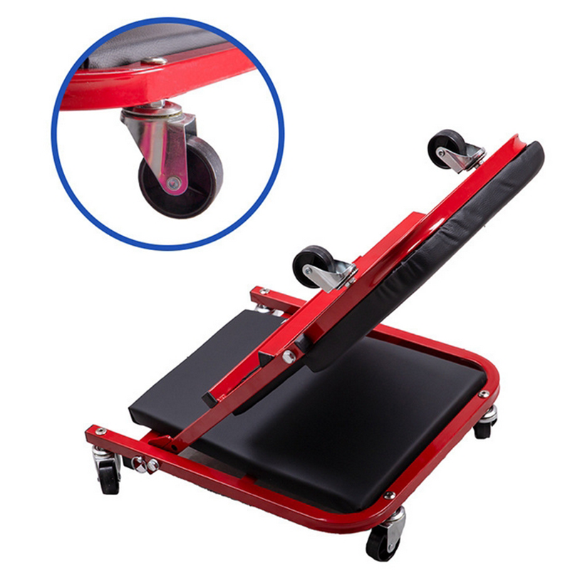 للطي سرير إصلاح السيارات 36 بو - مراجعة Garage Creeper Roller وسعره