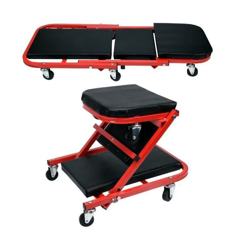 للطي سرير إصلاح السيارات 36 بو - مراجعة Garage Creeper Roller وسعره