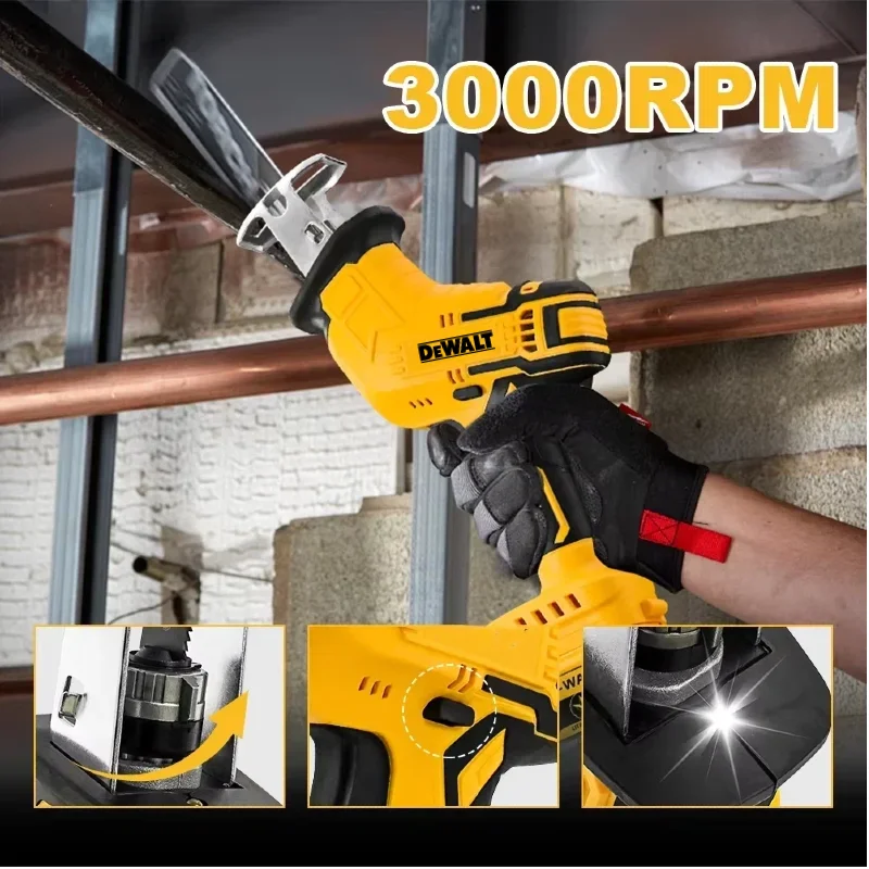 منشار ترددي بدون فرشاة من ديوا - مراجعة Metal Saw Reciprocating وسعره