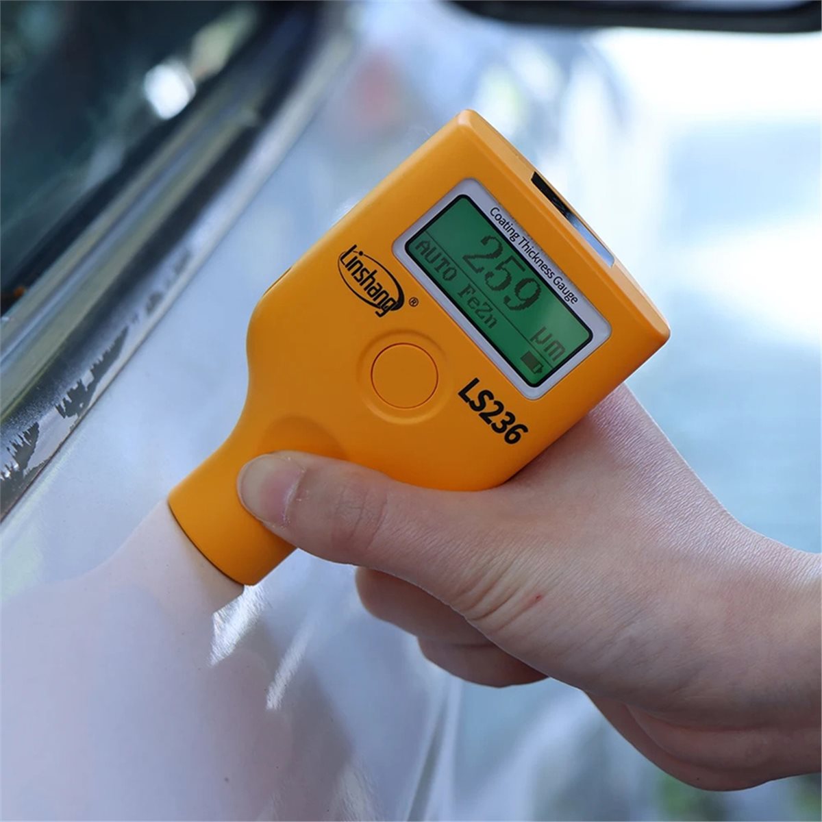 Y1251A* ☀ ▃   جهاز قياس سمك ال - مراجعة Paint Thickness Gauge وسعره