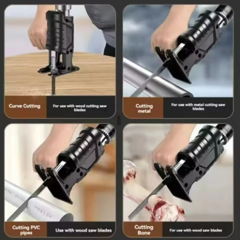 محول المنشار الترددي مثقاب كهر - مراجعة Metal Saw Reciprocating وسعره