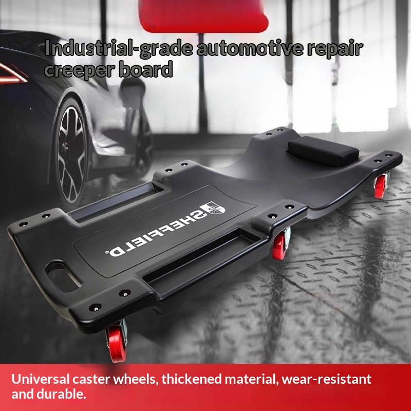 لوح وضع ميكانيكي فولاذي عالي ا - مراجعة Garage Creeper Roller وسعره