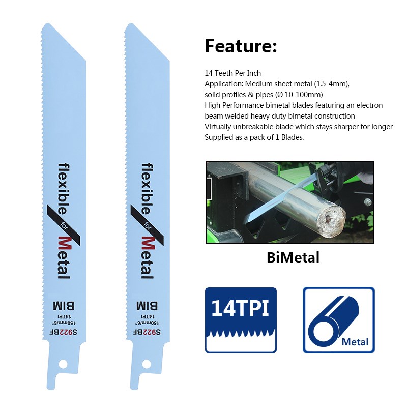 تهزهز المنشار بليد S922BF HCS  - مراجعة Metal Saw Reciprocating وسعره